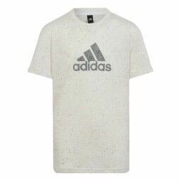 Camiseta de Manga Corta Infantil Adidas Future Icons Winners Blanco