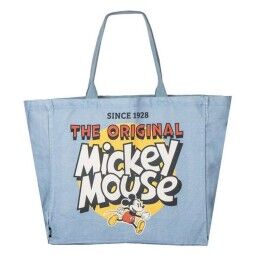 Bolsa de Compras Mickey Mouse Azul 48 x 43 x 17 cm
