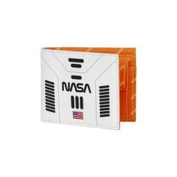 Cartera Hombre NASA Blanco