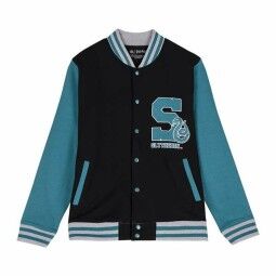 Sudadera sin Capucha Unisex Harry Potter Slytherin  Verde