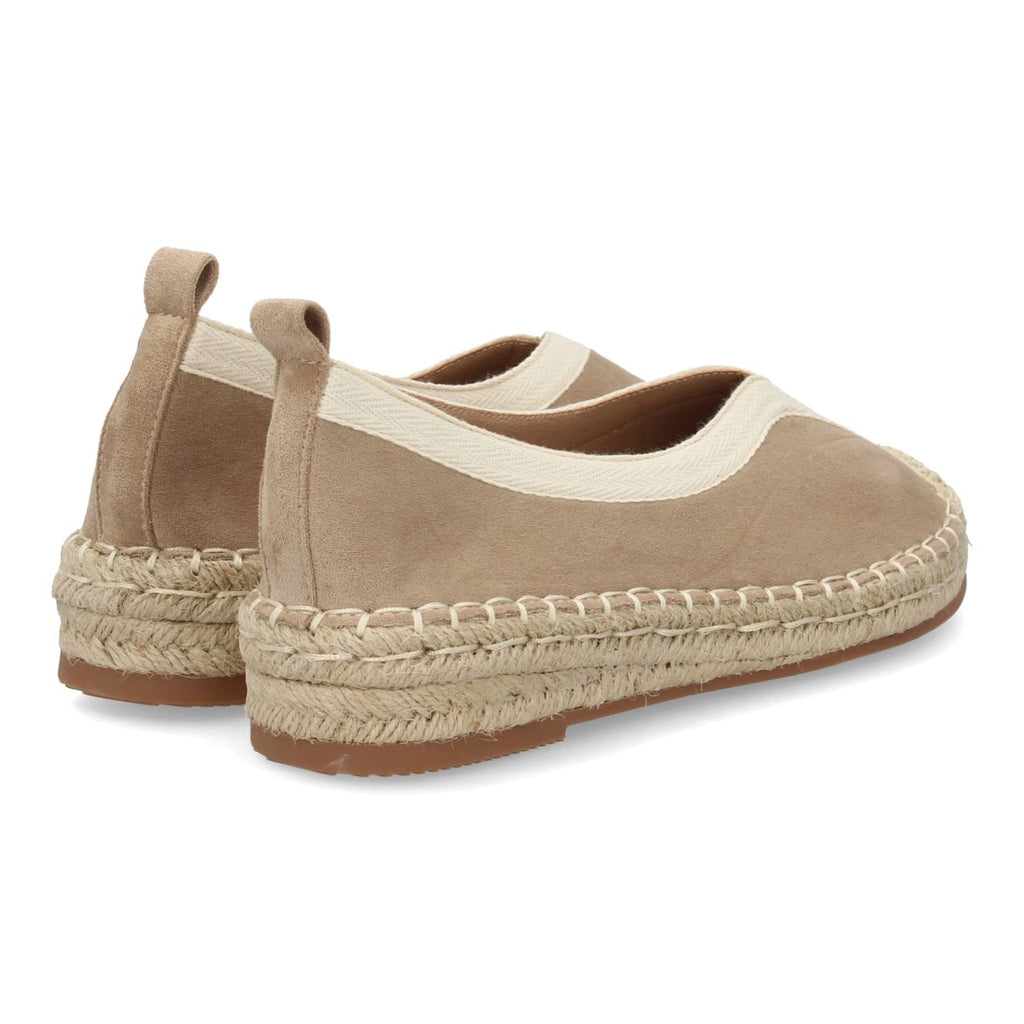 Alpargata plana de