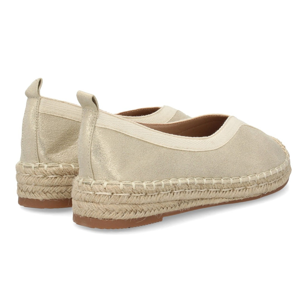 Alpargata plana de